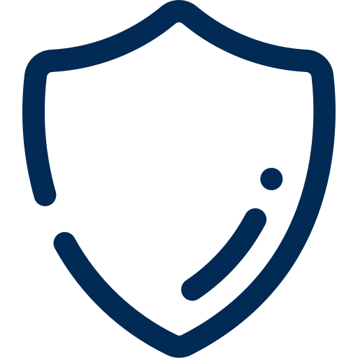 Ícone escudo representando planejamento